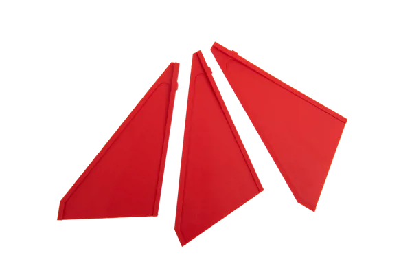 Reservedel til Rokit - Styringsfinne, rød  (212106)